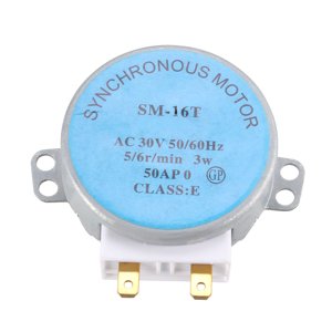 Unique Bargains SM-16T AC 30V 3W 5/6RPM Synchronous Motor for Microwave Oven