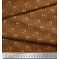 thumbnail image 2 of Soimoi Rayon Fabric Pug Dog Print Sewing Fabric Yard 42 Inch Wide, 2 of 3