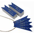 thumbnail image 3 of Inkdotpot Gold Foil Paper Hang Tags Made With Love Text Favor Tags 100 Pieces, 3 of 6
