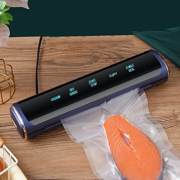 LSLJS Vacuum Sealer Machine with 10 Vacuum Bags Food Vacuum Sealer Dry/Moist Vacuum Sealer for Airtight Food Storage for Kitchen Food Sealer for All Saving Needs