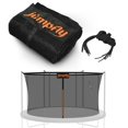 thumbnail image 1 of jumpfly 14FT Trampoline Net,Trampolines Replacement Safety Enclosure Net,Fit for 8 Poles Round Frame Trampolines,Breathable & Weather-Resistant Tramp, 1 of 6