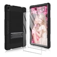 thumbnail image 1 of Mignova for Lenovo Tab P11 Case,Heavy-Duty Drop-Proof Shock-Resistant Rugged Protective case(with Stand) for Lenovo Tab P11/P11 Plus 11 inch Tablet+Screen Protector(Black/Black+2 Pack), 1 of 7