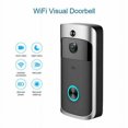 thumbnail image 2 of YOPTOP Wireless WiFi Video Doorbell Smart Phone Door Ring Intercom Security Camera Bell,black,One Size, 2 of 6