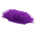 thumbnail image 3 of HLONK 1 Yard Dyed Ostrich Feather Fringe Trim Ribbon Embellishment Cream, 3 of 8