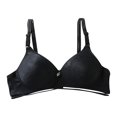 thumbnail image 2 of CHUANK Bras Easter Clearance Summer Fall Woman‘s Printing Gathered Together Daily Bra Underwear No Rims Blue, 2 of 6