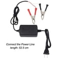 thumbnail image 4 of 12V Battery Charger Maintainer Amp Volt Trickle Smart Universal Multi- Mode Rechargeable Compact Battery Charger Tender Maintainer for Auto Car Truck Motorcycle, 4 of 10