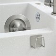 thumbnail image 3 of Vaidha Kitchen 304 Stainless Steel Sponges Self Adhesive Sink Sponge Drainer Drying Rack Kitchen Sink Accessories Storage Organizer, 3 of 7