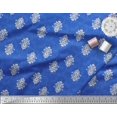 thumbnail image 3 of Soimoi Velvet Fabric Filigree Damask Decor Fabric Printed Yard 58 Inch Wide, 3 of 3