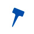 thumbnail image 1 of 50 Pieces Garden Labels Yard Backyard Park Classification Markers Trees Seedlings Plant Flowers Planter Sign Tags Dark Blue, 1 of 9