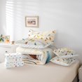 thumbnail image 4 of Erosebridal Colorful Birds Bedding Sets Queen Size, Botanical Branches Comforter Sets with Sheets, Polka Dots Reversible, 4 of 5