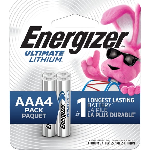 Piles AAA Energizer Ultimate Lithium - 4