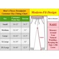 thumbnail image 5 of Men‘s Classic Open Bottom Fleece Sweatpants (Sizes  S-2XL), 5 of 5