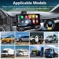 thumbnail image 3 of Carpuride 10.26" Wireless Car Stereo for Apple Carplay  Android Auto, Touchscreen Portable Car Audio, 3 of 9