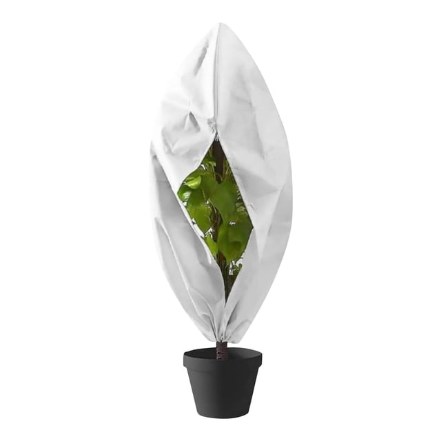CJiaWei Covers Frost Covers With Zipper Drawstring Cover Bags For Outdoor Winter Frost Cold Weather Shrubs Trees Jacket Covers