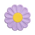 thumbnail image 1 of pitrice Placemat Heat Insulation Flower Pad Holder Kitchen Table Mat Anti-scalding Washable Reusable Drink Countertop Pink Purple 1Set, 1 of 6