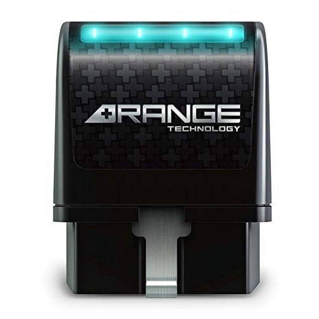 Range Technologie RA003B AFM/DFM Disabler-Blue Vue Orientée vers l'Avant d'Un Dispositif compact de Prise OBD-II Bleu avec Boîtier en Plastique Moulé et Connecteur Mâle OBD-II visible. Se Brancher au port OBD-II Intégré pour Désactiver AFM/DFM et Démarrage/arrêt Automatiques sur les Véhicules Compatibles GM V6/V8; Ne Laisse Aucune trace Lorsqu'il Est Débranché et Est Souvent Utilisé par les Syntoniseurs de Véhicules pour un Fonctionnement Uniforme à Pleine Puissance