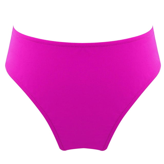 Kids Girls' Slim Swimming Bottom with Lining UPF50+ Sun Protection Rash Guard Swim Brief Hot Pink 16