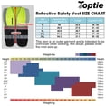 thumbnail image 2 of TOPTIE 10 Pockets High Visibility Safety Vest, Reflective Trim Safety Vest-Yellow-L, 2 of 7