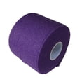 thumbnail image 2 of ZLight Badminton Grip Cushion Wrap 22 Yards PU Tennis Racket Grip Tape Backing Film Yellow Violet, 2 of 2