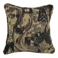 thumbnail image 1 of 18-inch Double-corded Square Patterned Jacquard Chenille Throw PIllow with Insert - Antiquity, 1 of 1