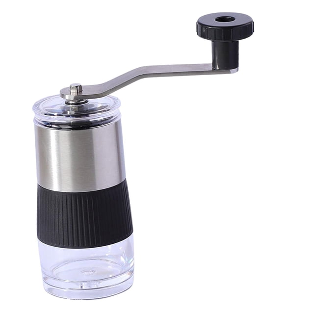 fastboy Coffee Adjustable Manual Coffee Mill Picnic Home Office for Silver