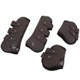 thumbnail image 1 of Bottes pour Chevaux, 2 Pcs Sangles de Réglage à Boucle Ouverte Bottes avant Arrière pour Chevaux pour Équitation, 1 of 8