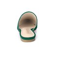 thumbnail image 2 of BLISSFUL STEP Mules Plates Décontractées pour Femmes à Bout Pointu Vert Émeraude 7, 2 of 7