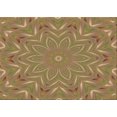 thumbnail image 1 of Ahgly Tapis Rectangulaire Lavable en Machine Intérieur Caramel Brun, 2 Pieds x 4 Pieds, 1 of 7