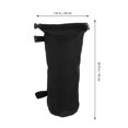 thumbnail image 4 of 2 Pcs Sac de Sable Fixe pour Parasol Durable Imperméable pour Tente Sac de Sable (Noir), 4 of 8