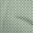 thumbnail image 1 of oneOone Polyester Spandex Green Fabric Geometrical Fabric For Sewing Printed Craft Fabric By The Yard 56 Inch Wide, 1 of 4