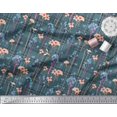 thumbnail image 2 of Soimoi Viscose Chiffon Fabric Floral & Check Print Sewing Fabric Yard 42 Inch Wide, 2 of 5