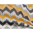 thumbnail image 5 of oneOone Rayon Mustard Yellow Fabric Chevron Sewing Material Print Fabric By The Yard 56 Inch Wide-TN, 5 of 5
