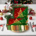 thumbnail image 4 of RRJ Christmas Party Tableware Set Disposable Plates Cups Napkins, 20-Piece Holiday Dinnerware Kit, 7-Inch 9-Inch Paper Plates For Festive Gatherings, Red Green Gold Themed Disposable Tableware, 4 of 6