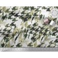 thumbnail image 3 of Soimoi Modal Satin Fabric Two Tone with White Camouflage Decor Fabric Printed Yard 42 Inch Wide, 3 of 3