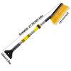 PEONAVET Snow Shovel Adjustable Window Glass Defrosting Shovel For Winter Defrosting