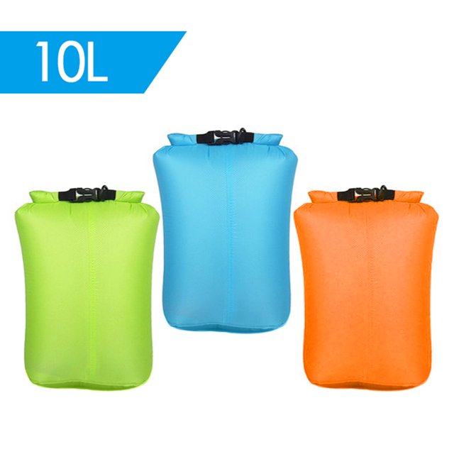 Sac Étanche 10 L, Sac Sec Enroulable, Grand Sac Seau à Grande Capacité pour Camping, Dérive, Natation