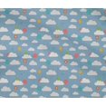 thumbnail image 4 of oneOone Tissu Flex Coton Insecte/ballon & Nuages Imprimé Nature Tissu BTY 40 Pouces de Large, 4 of 4