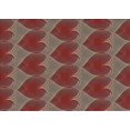 thumbnail image 1 of Ahgly Company Machine Washable Indoor Rectangle Transitional Dark Gold Brown Area Rugs, 4' x 6', 1 of 7