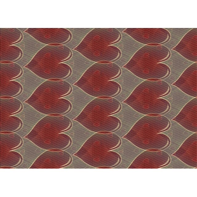 Ahgly Company Machine Washable Indoor Rectangle Transitional Dark Gold Brown Area Rugs, 5' x 8'