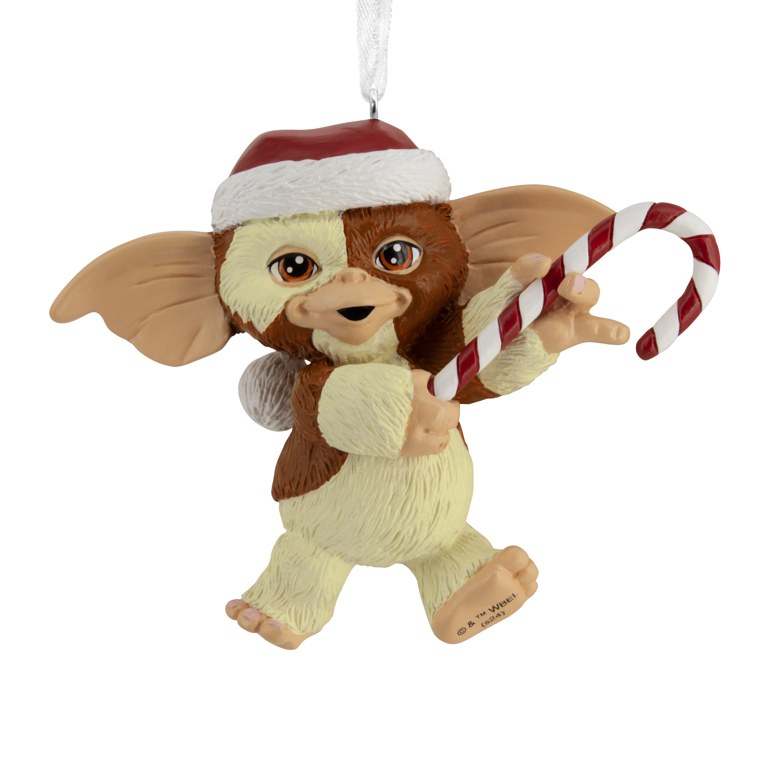 Hallmark Christmas Ornament (Gremlins Gizmo in Santa Hat)