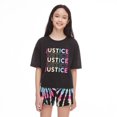 thumbnail image 1 of Justice Girls' Short with Mask 3-Piece Set, 1 of 8