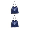 thumbnail image 3 of kurtrusly 1/2/3 Wide Application Convenient And Practical Chain Handbag For Women - Foldable Shoulder Bag Fashion PU Chain Shoulder Bag blue 2PCS, 3 of 6