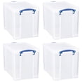 thumbnail image 1 of Really Useful Box Contenant de Rangement 19 L avec Couvercle et Poignées à Loquet à Pince (Lot de 4), 1 of 9