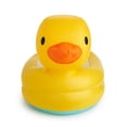 thumbnail image 2 of Munchkin White Hot Inflatable Duck Safety Baby Bath Tub, Includes White Hot Technology and Drain Hole, Non-Slip Surface and Contoured Headrest, Yellow, 2 of 7