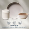 thumbnail image 2 of Corelle® Stoneware 12-pc Dinnerware Set, Oatmeal, 2 of 3