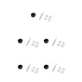 thumbnail image 1 of Transemion Car Modification Lightweight And Stylish Hood Lock Multiple Options Available black DP16-25 5Set, 1 of 6