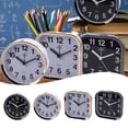 thumbnail image 4 of Réveil Carré Créatif Étudiant Horloge Circulaire de Chevet Réveil, 4 of 7