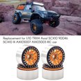 thumbnail image 3 of Labymos Aluminum Alloy Wheel Rim Beadlock Wheel Rims Hub 4pcs 1.9inch Replacement for 1/10 TRX4, 3 of 8