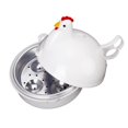 thumbnail image 1 of Microwave Egg Cooker Steamer Poacher Boiled 4 Eggs, 1 of 8