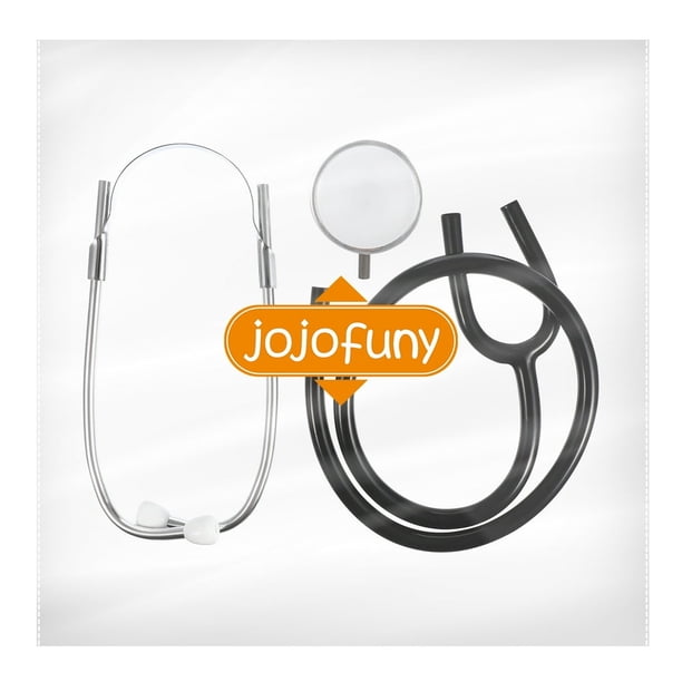 Accessoire de nouveauté pour infirmières stéthoscope d'infirmière jeu de rôle d'Halloween accessoires de costume de cosplay accessoires d'infirmière pour adultes fournitures de fête d'Halloween (1 piè